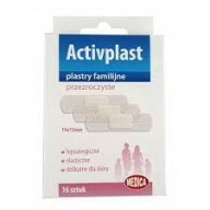 ACTIV TRANSPARENT NÁplasti 16 ks 8