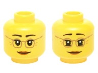 Lego New Head Yellow Head dámske okuliare Babička 3626cpb1398