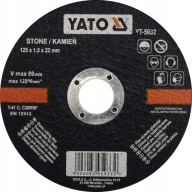 YATO kotúč na rezanie kameňa 125 x 1,5 x 22 mm