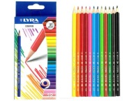 Ceruzkové pastelky Osiris Lyra 12 ks.