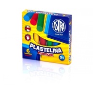 Plastelína Astra, 6 farieb, okrúhla, 83811905