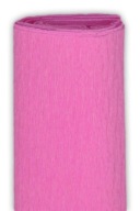 Krčený hodvábny papier - svetloružový, 50 x 200 cm