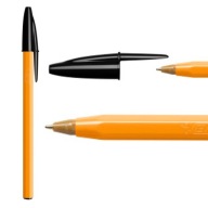 BIC Orange Original Fine guľôčkové pero 0,8 mm, čierne