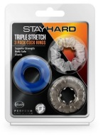 Stay Hard Triple Stretch 3 Pack Rings