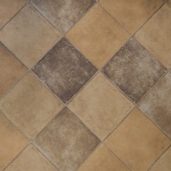 Podlahová krytina PVC, linoleum, gumolit, hnedá, béžová dlažba, šírka 2 m