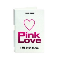 Vzorka dámskeho parfému, feromóny. Ružová láska 1 ml.