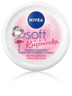 NIVEA SOFT Princess telový krém na tvár 100ml