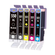 5x ATRAMENT PRE CANON PIXMA IX6800 IX6820 IX6850 XXL