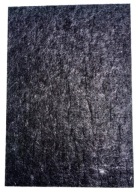 Plsťová podložka, čierna, 21 x 29,7 cm