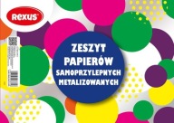 Farebný metalizovaný papier na umelecké diela
