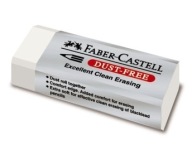 Veľká plastová bezprašná guma Faber-Castell (187120 FC)