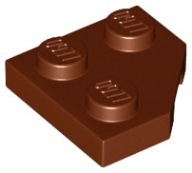 2x LEGO 26601 Klin, tanier 2 x 2 Zrezaný roh