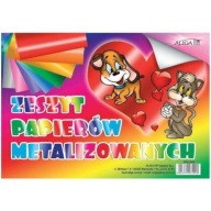 Výrez farebný metalizovaný papier 80g B5