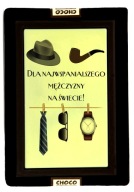 ČOKOLÁDOVÁ KARTA KU DŇU MUŽOV