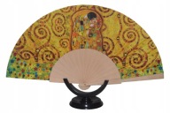Ručný drevený ventilátor FLAMENKO, gypsy oriental