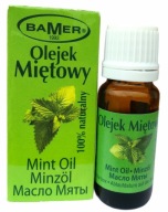BAMER MINT ESENCIÁLNY OLEJ, PRÍRODNÁ PRÍCHUŤ