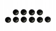 Magnety na dosky 20mm, 10 kusov, čierne