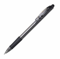 PENTEL BK417 výsuvné guľôčkové pero, čierne