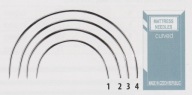 Polkruhové ihly na matrac veľkosti 4