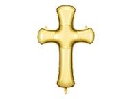 Communion Cross fóliový balón - 91 x 63 cm