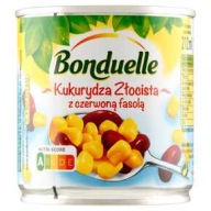 BONDUELLE KUKURICA S ČERVENÝMI FAZULKAMI 170G