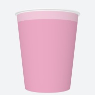 Papierové kelímky 250ml ''Pink''/8 kusov