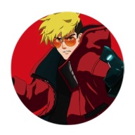Trigun Stampede Vash Anime 58mm špendlík