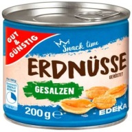 G&G pražené arašidy solené 200g DE