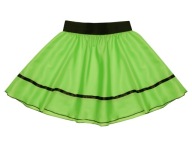 ELASTICKÁ SUKŇA, ZELENÝ OUTFIT, 34 cm
