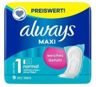VŽDY MAXI NORMÁLNE SANITÁRNE NOSIKY 9 KS