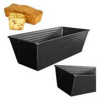 Tortová forma, veľká, široká, vysoká forma, tortová forma, chlieb, paštéta, koláče