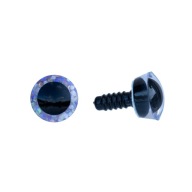 1 pár upínacích očiek pre amigurumi 16mm 3D fialová