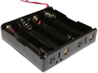 KOŠÍK 4 X 18650 LI-ION KÁBLE KOŠÍK 3,7V