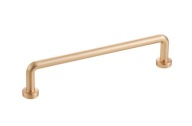 NÁBYTKOVÁ ÚCHYTKA LOFT TUBE, BRÚSENÉ ZLATO, 128mm