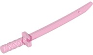LEGO Ninjago zbraň Katana samurajský meč Trans-Dark Pink 21459