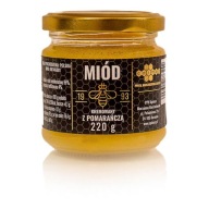 KRÉMOVÝ MED s pomarančom 220g LEŠTIČKA do čaju