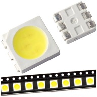 SMD 5050 LED 0,2W BIELE A FAREBNÉ 50 KS - 6 farieb na výber