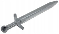 LEGO Weapon Sword NO. 18 Ploché striebro 66964 6295400
