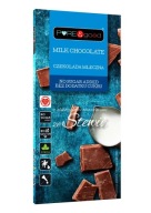 MLIEČNA ČOKOLÁDA SO STÉVIOU, BEZ PRIDANÉHO CUKRU, BEZLEPKU 100 g - PURE&GOO