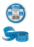 Krajčírsky meter 150cm x 18mm puzdro na meter Geko