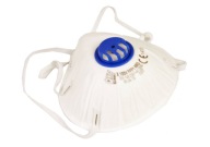 PROTIPRACHOVÁ POLMASKA S VENTILOM, MODRÁ