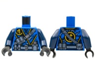 LEGO 973pb4213c01 NINJAGO JAY TORSO NOVÉ (1g)
