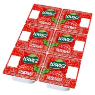 Łowicz Ovocný výrobok JAHODOVÝ džem mini 6 x 25g