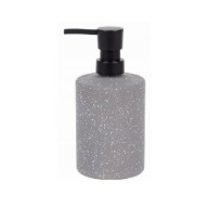 Elegantný dávkovač mydla, 450 ml, sivý