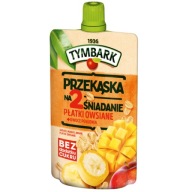 Tymbark Mousse pre deti Ovsené vločky a ovocie Jablko Banán Mango 100 g