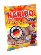 HARIBO Sour Foam Jelly Beans Sour Happy Cola 175g