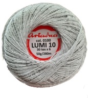 KORNET LUMI 10 30X6 METALICKÁ FARBA. 0100 biela