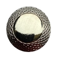GOMBÍKY KABÁT GOMBÍK 22 mm STRIEBORNÝ