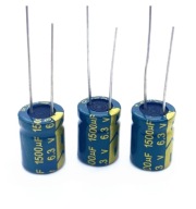 LOW ESR kondenzátor 1500uF 6,3V sada 10 ks (0069)