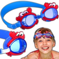Plavecké okuliare Plavecké okuliare ANTI-FOG PRE DETI Plavecké okuliare CRAB